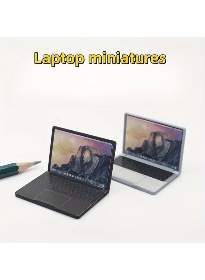 بلاك ميني فولدنج لابتوب ١ ١٢ سكيل دول هاوس دي آي واي ميني موديل - Image 1